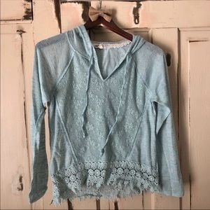 Small Lightweight Jolt Hooded Sweater